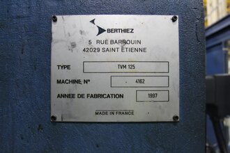 1997 BERTHIEZ TVM 125 BORING MILLS, VERTICAL, N/C & CNC | Prime Machinery (9)