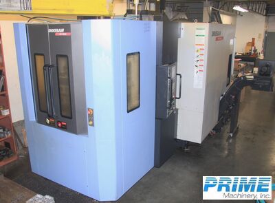 2010,DOOSAN,HP4000,MACHINING CENTERS,HORIZ,N/C & CNC(Incl.Pallet Changers),|,Prime Machinery