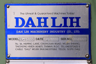 1988 DAHLIH DL-V1600 VERTICAL & HORIZONTAL MILLS | Prime Machinery (17)