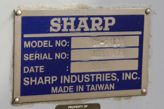 2005 SHARP SV-2412S MACHINING CENTERS, VERT., N/C & CNC | Prime Machinery (9)