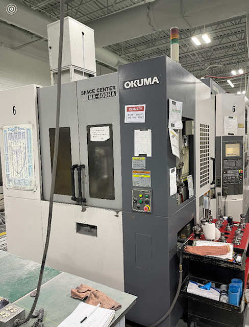 2005 Okuma MA-400HA MACHINING CENTERS,HORIZ,N/C & CNC(Incl.Pallet Changers) | Prime Machinery