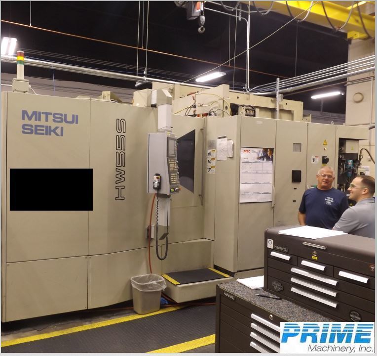 2006 MITSUI SEIKI HW550S MACHINING CENTERS,HORIZ,N/C & CNC(Incl.Pallet Changers) | Prime Machinery