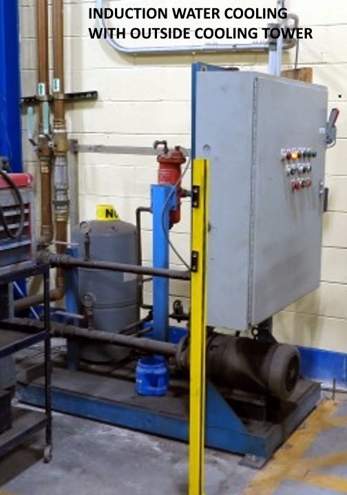 2008 SAET Vertical Induction Heater HEAT TREATING UNITS, INDUCTION HEATING | Prime Machinery