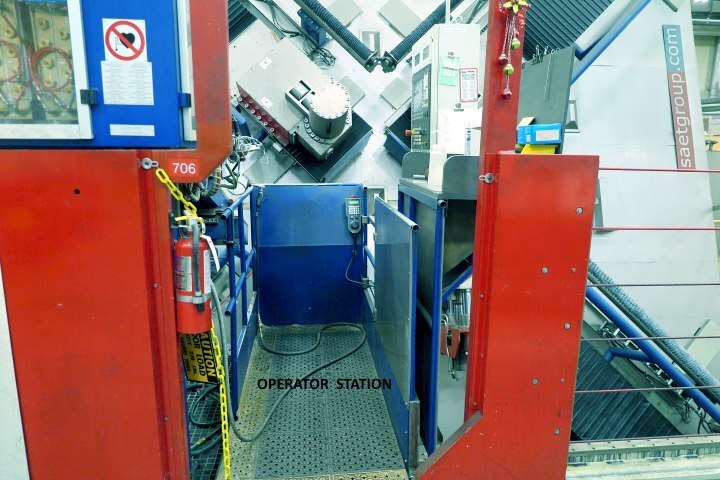2008 SAET Vertical Induction Heater HEAT TREATING UNITS, INDUCTION HEATING | Prime Machinery