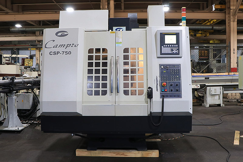 2007 CAMPRO CSP-750I MACHINING CENTERS, VERT., N/C & CNC | Prime Machinery