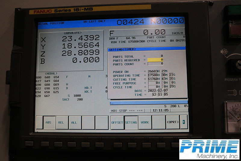 2008 DOOSAN HP6300 MACHINING CENTERS,HORIZ,N/C & CNC(Incl.Pallet Changers) | Prime Machinery