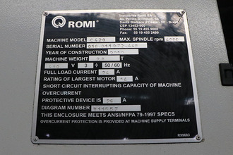 2010 ROMI C-420 LATHES, COMBINATION, N/C & CNC | Prime Machinery (16)