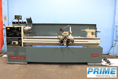 2000 CLAUSING-METOSA C2087 SS LATHES, GAP, REMOVABLE GAP | Prime Machinery