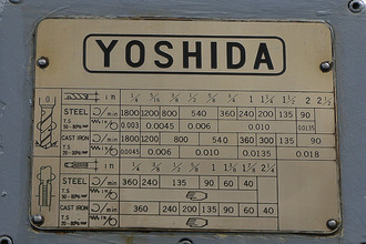 YOSHIDA YR5-115 DRILLS, RADIAL, N/C & CNC | Prime Machinery (6)