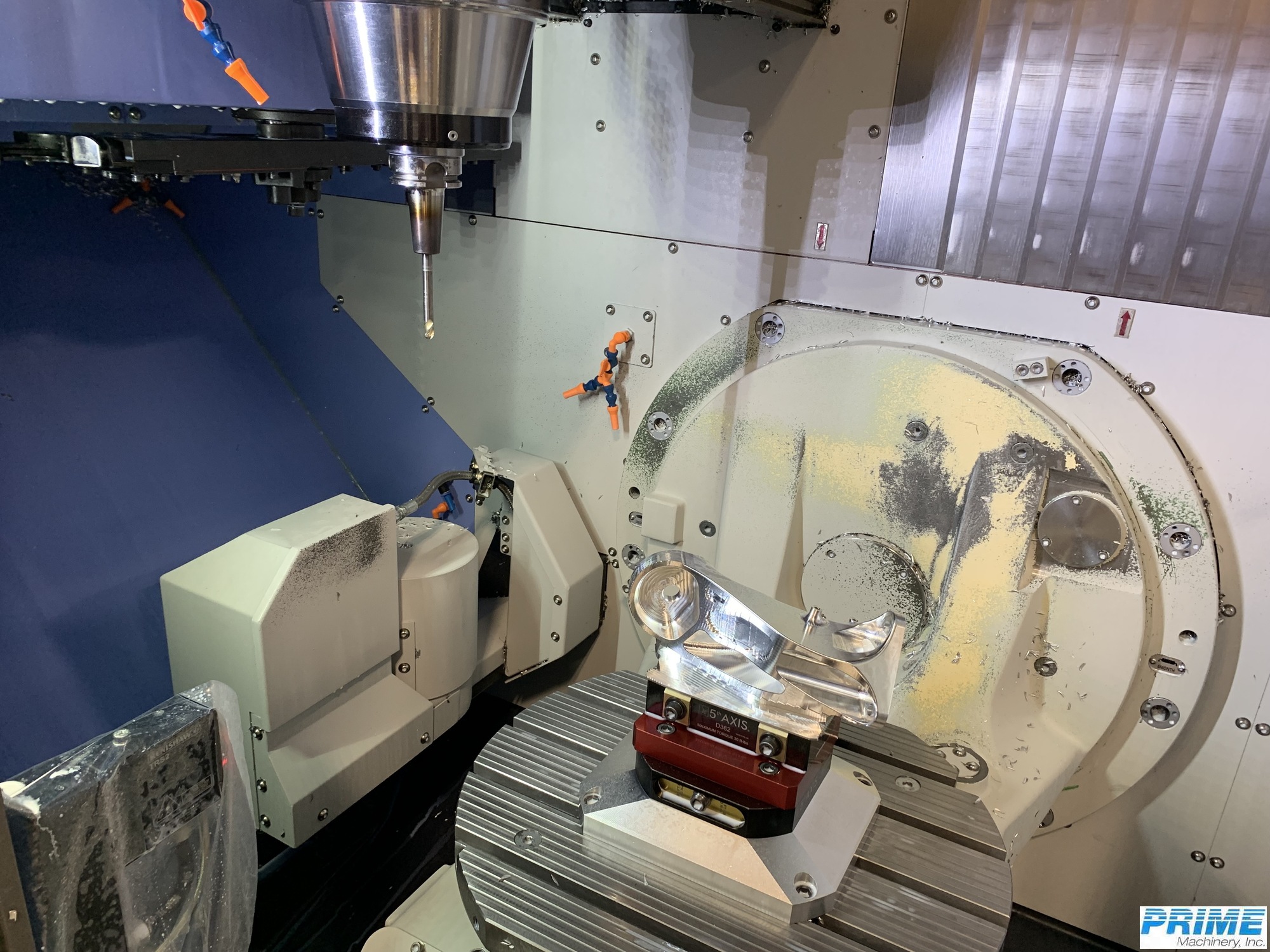 2021 DOOSAN DVF 5000 MACHINING CENTERS, VERICAL (5-Axis or More) | Prime Machinery