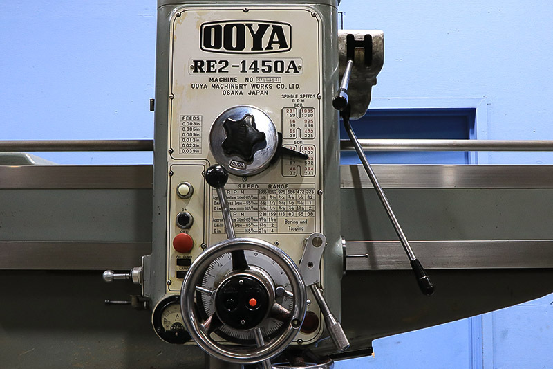 1975 OOYA RE2-1450a DRILLS, RADIAL, N/C & CNC | Prime Machinery